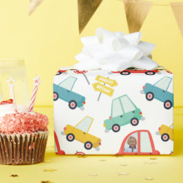 Regalo Papel de ajuste de los coches fotográficos persona