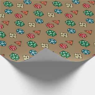 Regalo Papel de ajuste de los dados de juegos de mesa