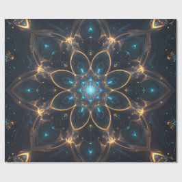 Regalo Papel de ajuste de Mandala Eléctrica