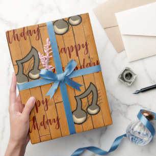 Regalo Papel de ajuste de música