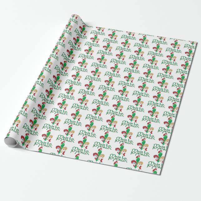 Regalo Papel de ajuste de navidades (Desenrollado)