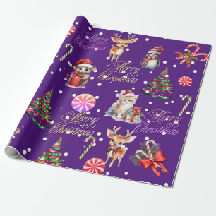 Regalo Papel de ajuste de navidades