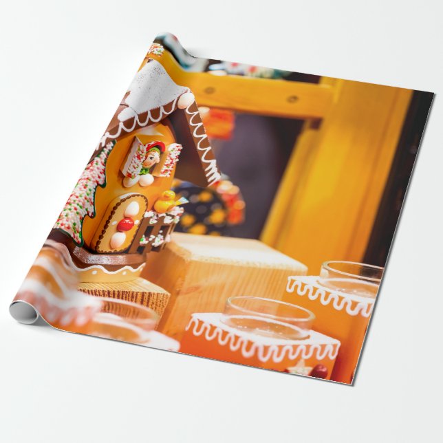 Regalo Papel de ajuste de navidades (Desenrollado)