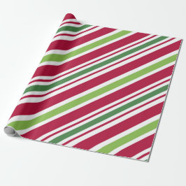 Regalo Papel de ajuste de Navidades de banda negrita
