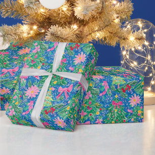 Regalo Papel de ajuste de Navidades de cachorro