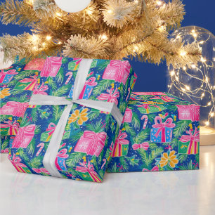Regalo Papel de ajuste de Navidades de cachorro