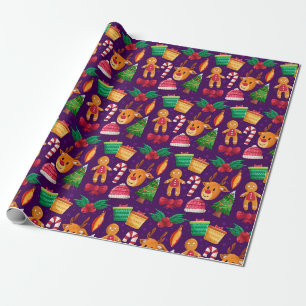 Regalo Papel de ajuste de Navidades pequeños