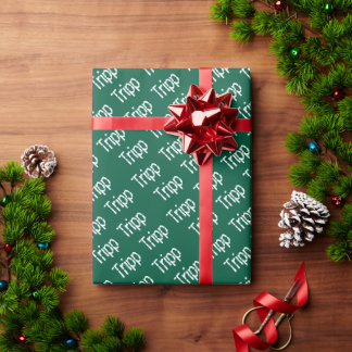 Regalo Papel de ajuste de nombres