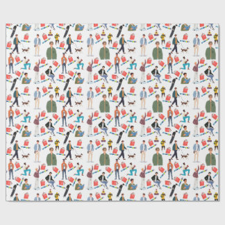 Regalo Papel de ajuste de novio de libro