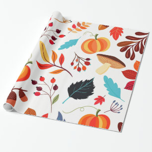 Regalo Papel de ajuste de otoño