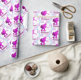 Regalo Papel de ajuste de patinaje