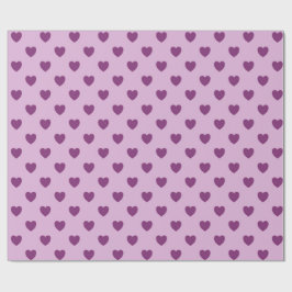 Regalo Papel de ajuste de patrón cardíaco