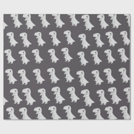 Regalo Papel de ajuste de patrón de dinosaurio