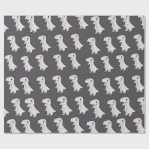 Regalo Papel de ajuste de patrón de dinosaurio