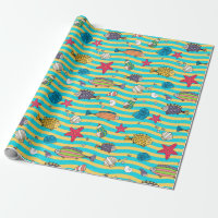 Papel de ajuste de patrón de pescado