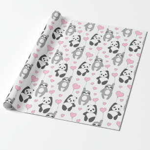 Regalo Papel de ajuste de patrón de ranura