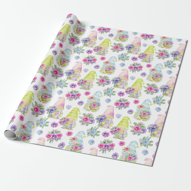 Regalo Papel de ajuste de patrón de Semana Santa (Desenrollado)