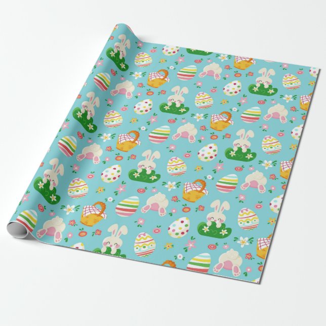 Regalo Papel de ajuste de patrón de Semana Santa (Desenrollado)