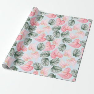 Regalo Papel de ajuste de patrón floral