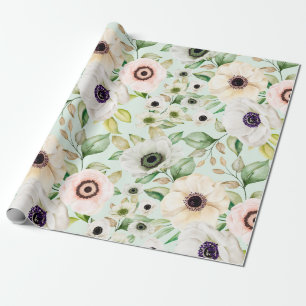 Regalo Papel de ajuste de patrón floral