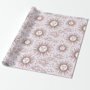 Regalo Papel de ajuste de patrón solar