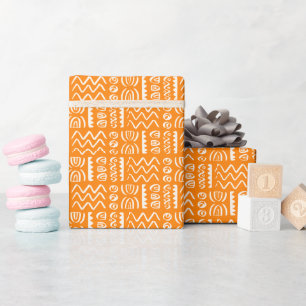 Regalo Papel de ajuste de patrones africanos