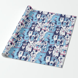 Regalo Papel de ajuste de perros pequeños