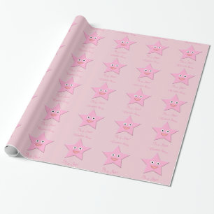 Regalo Papel de ajuste de Personalizado Estrella Rosa bon