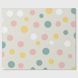 Regalo Papel de ajuste de puntos de Polka