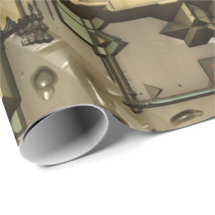 Regalo Papel de ajuste de robot 1 malo