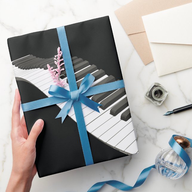 Regalo Papel de ajuste de teclas de piano (Subido por el creador)