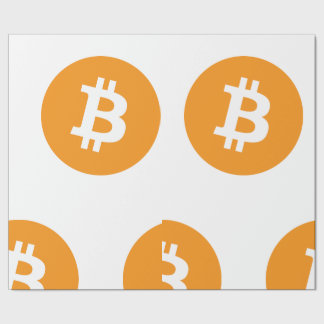 Regalo Papel de ajuste de tema de Bitcoin