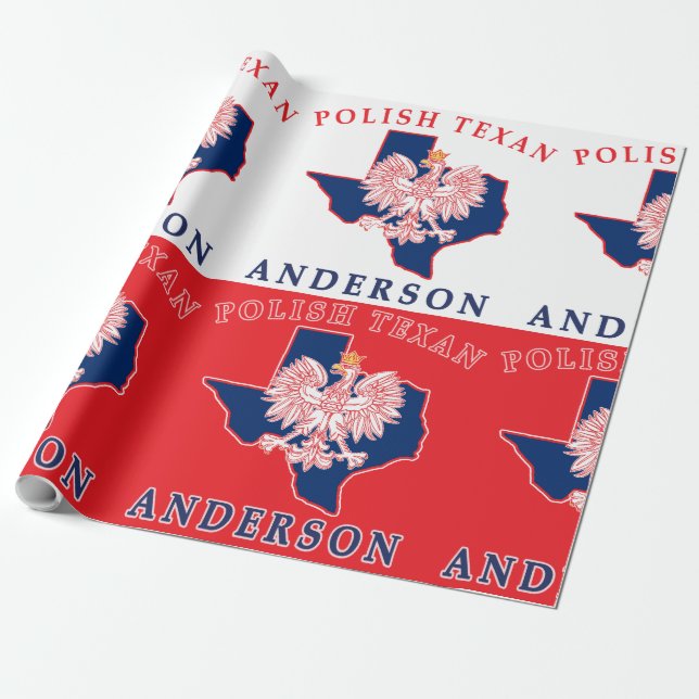 Regalo Papel de ajuste de texana de Anderson (Desenrollado)
