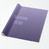 Papel de ajuste de texto personalizado violeta de 