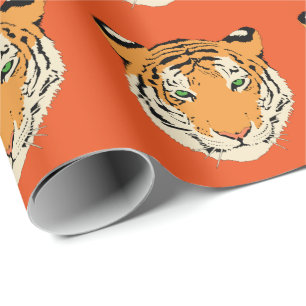 Regalo Papel de ajuste de tigre