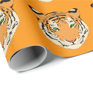 Regalo Papel de ajuste de tigre