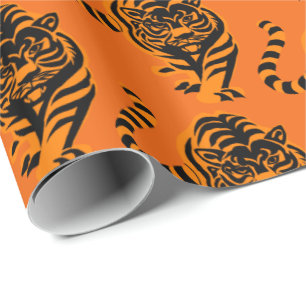 Regalo Papel de ajuste de tigre