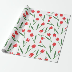 Regalo Papel de ajuste de tulipanes
