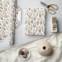 Papel de ajuste de tulipanes de primavera