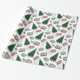 Regalo Papel de ajuste de vacaciones para navidades