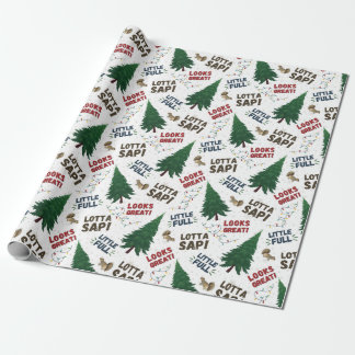 Regalo Papel de ajuste de vacaciones para navidades