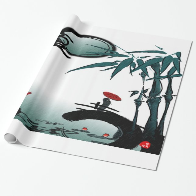 Regalo Papel de ajuste de verano (Desenrollado)