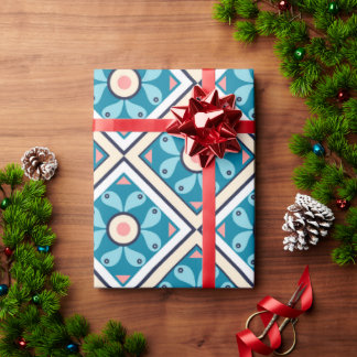 Regalo Papel de ajuste de Xmas Square 30"x15"