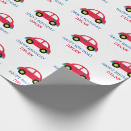 Regalo Papel de ajuste del coche (Cumpleaños del niño per
