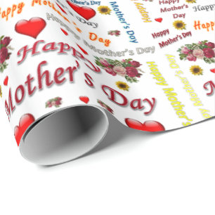 Regalo Papel de ajuste del día de la madre