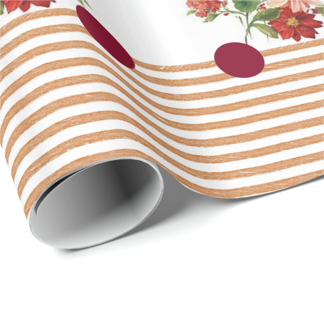 Regalo Papel de ajuste del día de la madre (Esquina del rollo)