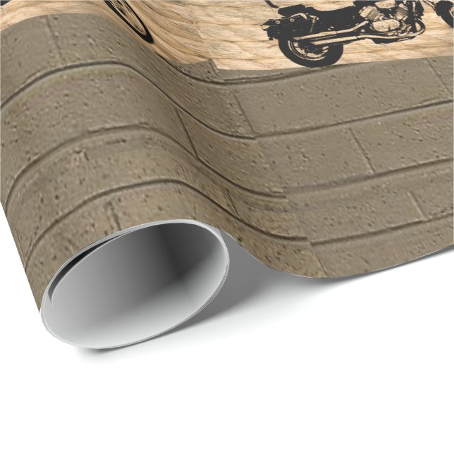 Regalo Papel de ajuste del día del padre (Esquina del rollo)