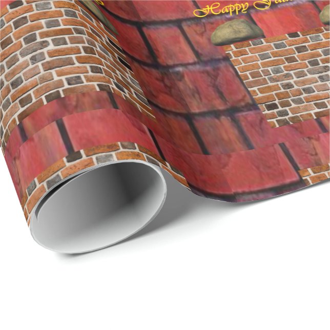 Regalo Papel de ajuste del día del padre (Esquina del rollo)
