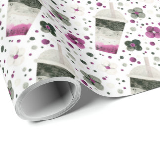 Regalo Papel de ajuste del orgullo asexual