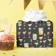 Papel de ajuste del patrón de cócteles